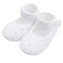 Kojenecké capáčky New Baby stříbrno-bílé 6-12 m - velikost 6-12 m