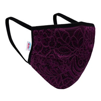 Ochranná textilní rouška New Baby fialová - velikost Univerzální