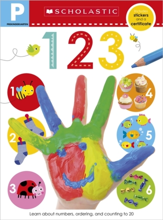 Pre-K Skills Workbook: 123 (Scholastic Early Learners)