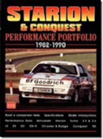 Starion and Conquest Performance Portfolio 1982-1990