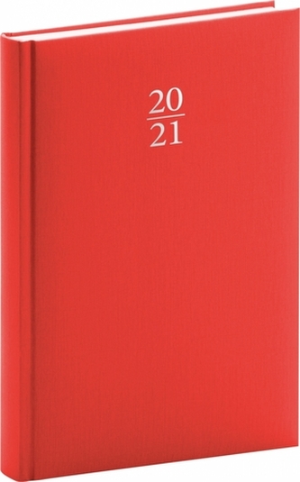 Denní diář Capys 2021, červený