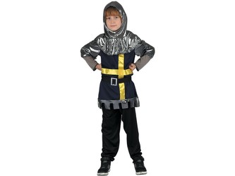 Šaty na karneval - rytíř, 130-140 cm