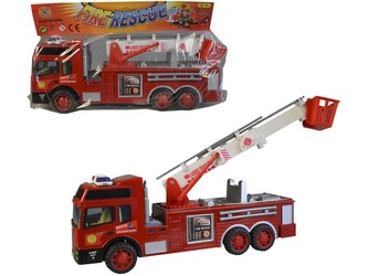 Auto hasičské, na setrvačník, 30cm