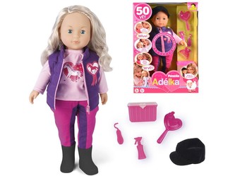 Panenka Adélka, 50 vět, žokejka, 38cm