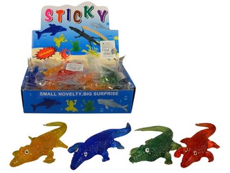 Krokodýl 1 ks / různé barvy