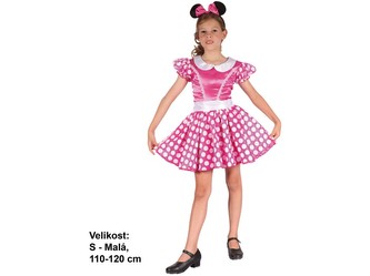 Kostým na karneval Myška, 110-120cm