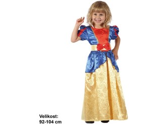 Kostým na karneval - Sněhurka, 92 - 104 cm