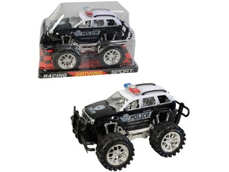 Auto policejní, na setrvačník, 26cm