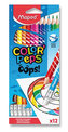 Maped - Bezdřevé pastelky Color´Peps Oops s gumou 12 ks