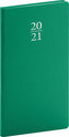 Kapesní diář Capys 2021, zelený