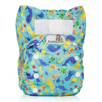 AIO Duo Flís Bamboolik Moře