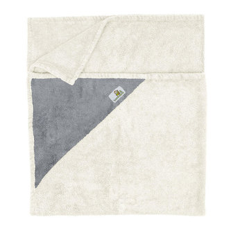 Osuška z bambusu Bamboolik Přírodní s kapucí