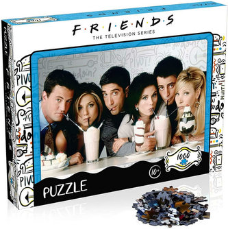 Puzzle Přátelé 1000 dílků - Milkshake