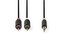 Kabel NEDIS JACK 3.5 stereo/2xCINCH 2m