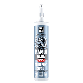 Lepidlo MAMUT CRYSTAL DEN BRAVEN transparentní 290ml