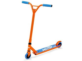 Koloběžka freestyle HASBRO STRIKE NERF oranžovo-modrá