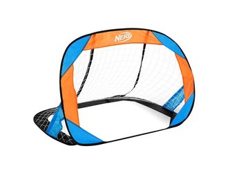 Branka fotbalová HASBRO BUCKLER NERF 2 ks modro-oranžová