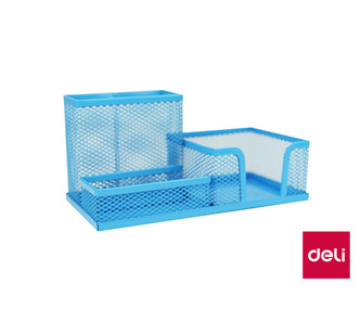 Stojánek drátěný BTS DELI E9154 modrý světle