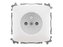 Zásuvka ABB TANGO 5519A-A02357 B WHITE
