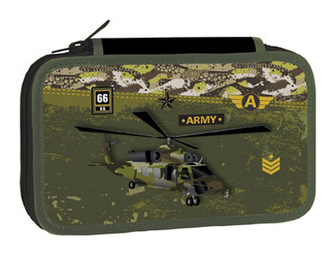 Penál třípatrový Army STIL