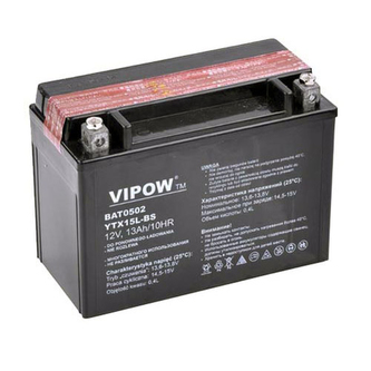 Baterie motocyklová 12V 13Ah VIPOW