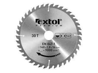 Kotouč pilový s SK plátky 160x2,0x30mm EXTOL PREMIUM 8803215