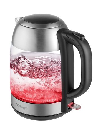 RK4080 Rychlovarná konvice skleněná 1,7 l