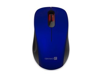 Myš bezdrátová CONNECT IT  Mute CMO-2230-BL modrá