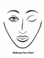 MAKEUP FACE CHART