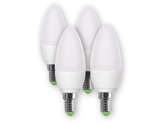 Žárovka LED E14  4x5W C37 bílá teplá RETLUX REL 16