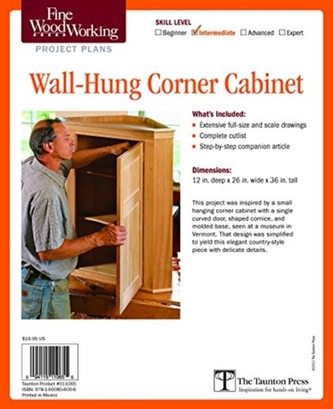 WALL-HUNG CORNER CABINET