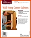 WALL-HUNG CORNER CABINET