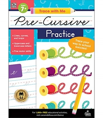 TRACE WITH ME PRE-CURSIVE PRACTICE
