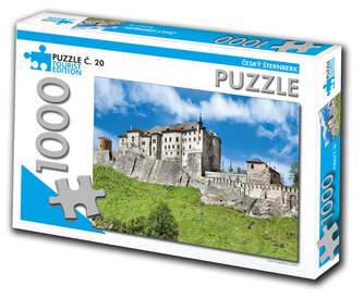 Puzzle č. 20 - Český Šternberk - 1000 dílků