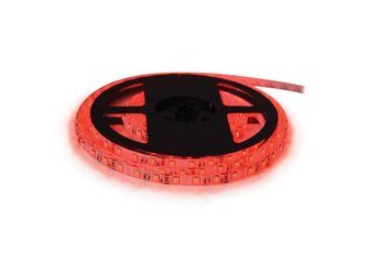 LED pásek 12V 3528  60LED/m IP68 max. 4.8W/m červená (cívka 5m) voděodolný