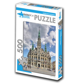 Puzzle č. 5 - Liberecká radnice - 500 dílků