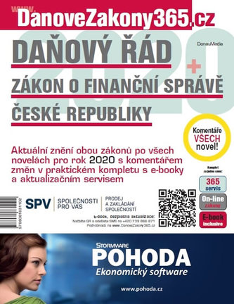 Daňový řád 2020 s komentářem změn / Zákon o Finanční správě 2020 s komentářem změn