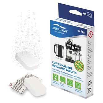 Odvápňovací tablety do kávovaru AQUALOGIS DECALC kompatibilní DELONGHI ECO DECALC 6ks