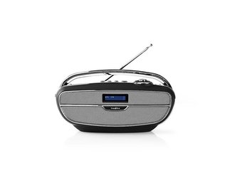 Rádio NEDIS RDDB5300BK