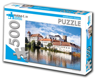 Puzzle č. 21 - Jindřichův Hradec - 500 dílků