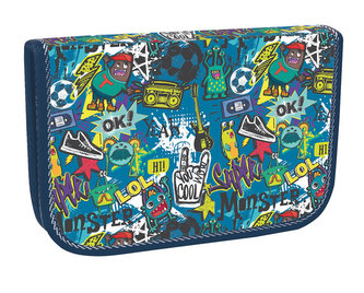 Školní penál jednopatrový Comics