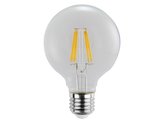 Žárovka Filament LED E27 6W GLOBE bílá teplá RETLUX RFL 222