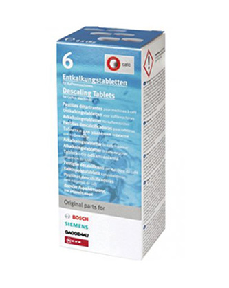 Odvápňovací tablety do kávovaru BOSCH / SIEMENS TCZ6002 6ks