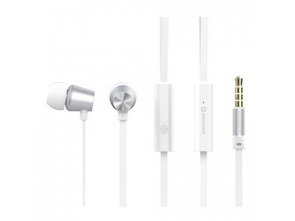 Sluchátka SWISSTEN EARBUDS DYNAMIC YS500 stříbrno/bílé