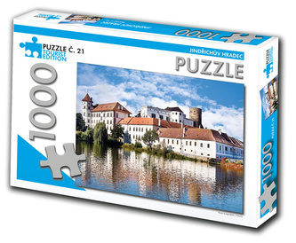 Puzzle č. 21 - Jindřichův Hradec - 1000 dílků
