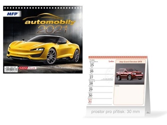 Mini Automobily - stolní kalendář 2021