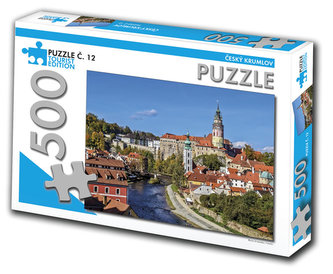 Puzzle č. 12 - Český Krumlov - 500 dílků