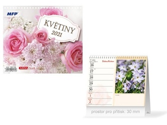 Mini Květiny - stolní kalendář 2021