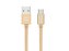 Kabel SWISSTEN USB/Micro USB 0,2m zlatý