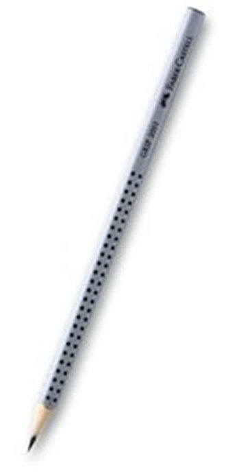 Tužka Faber-Castell Grip 2001 (HB) - stříbrná